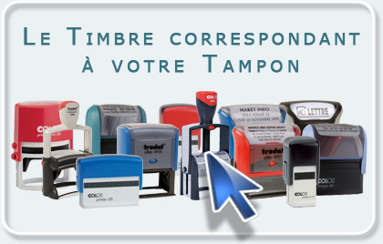 Timbre correspondant à votre tampon